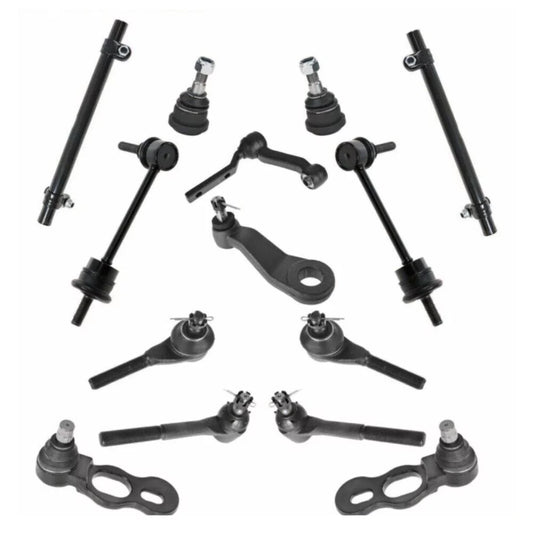 14-pc Complete Suspension Steering Kit For Crown Grand Marquis Town Car Victoria